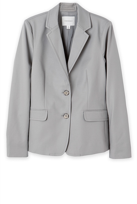 Cotton Blazer - WOMEN Jackets & Coats | Trenery