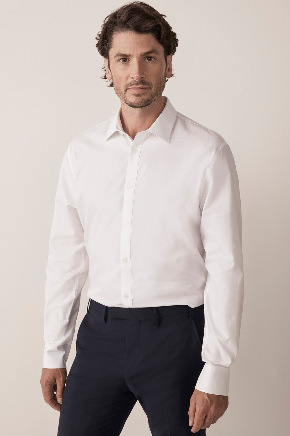 Basketweave Cotton Shirt
