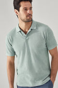 Cotton Pique Marle Logo Polo