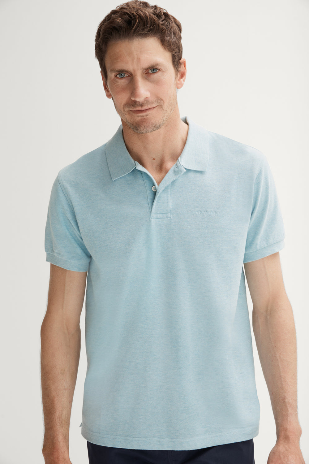 Cotton Pique Marle Logo Polo