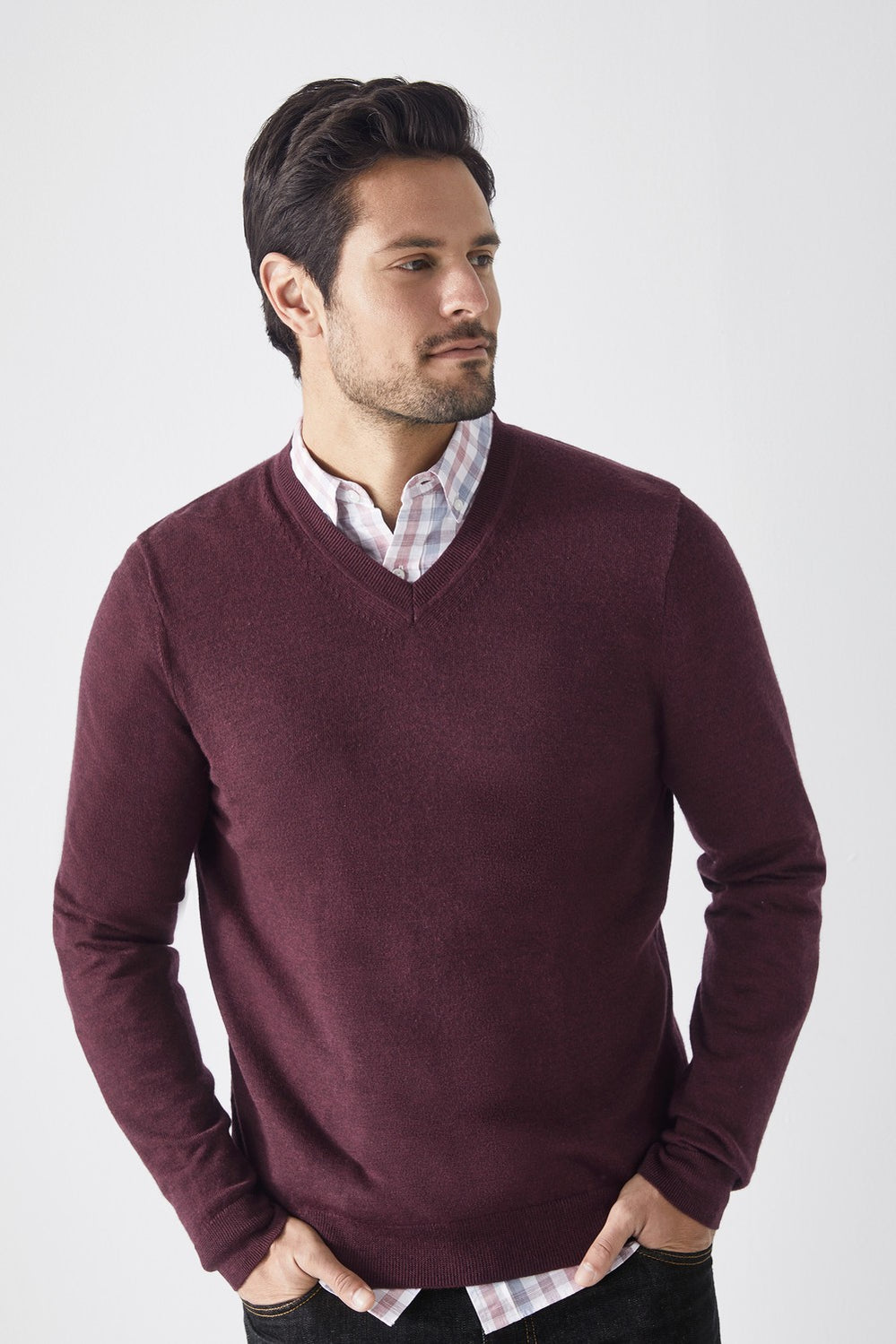 Classic Merino V Neck