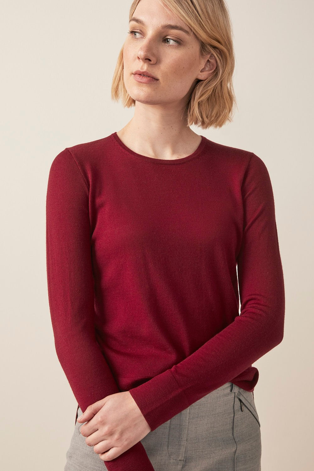 Merino Crewneck Knit