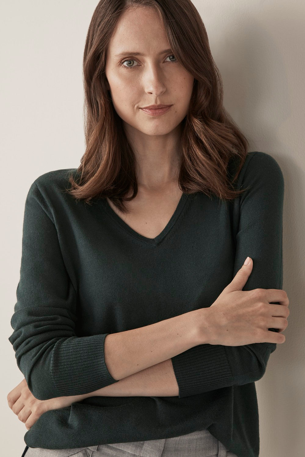 Merino V-Neck Knit