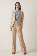 Linen Full Wide Leg Pant