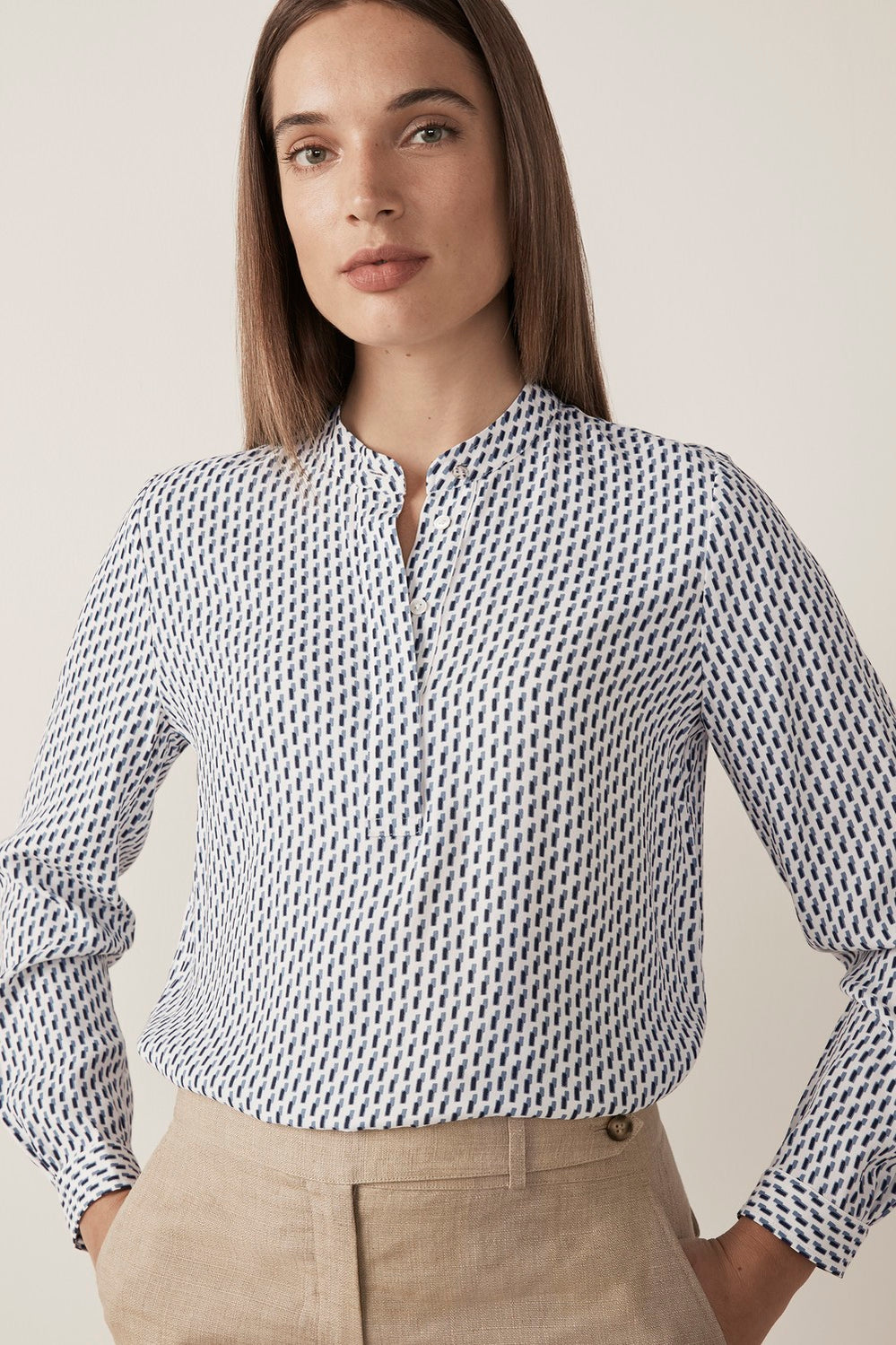 Textured Geo Shirt