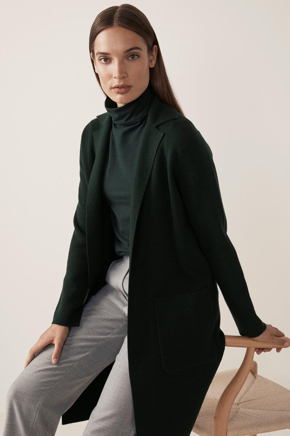 Wool Blend Coat