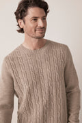 Cable Knit Crew Knit