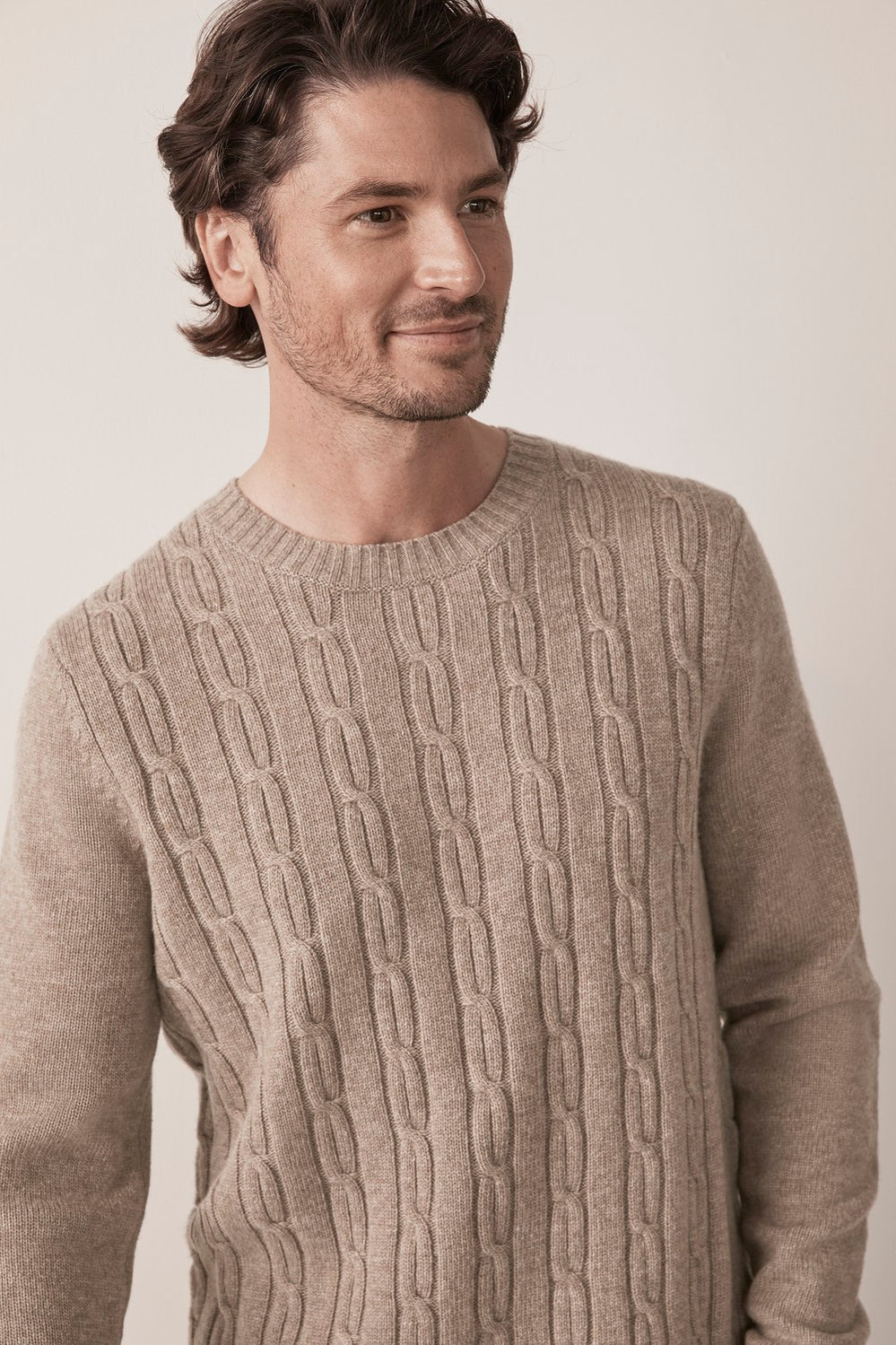 Cable Knit Crew Knit