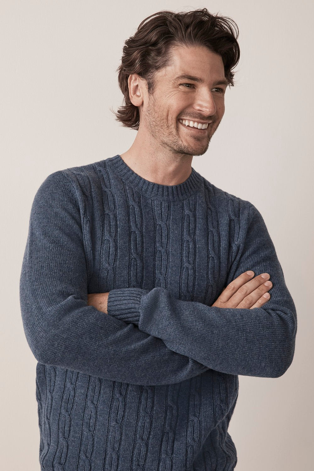 Cable Knit Crew Knit
