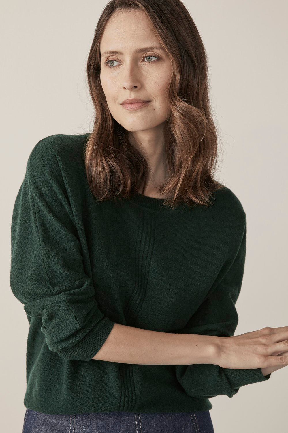 Wool Blend Dolman Knit