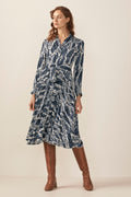 Abstract Snake Dress