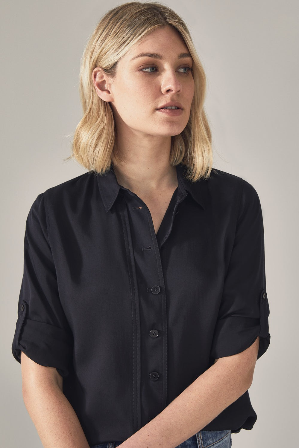 Tab Sleeve Shirt