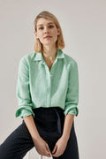 Linen Yarn Dyed Shirt
