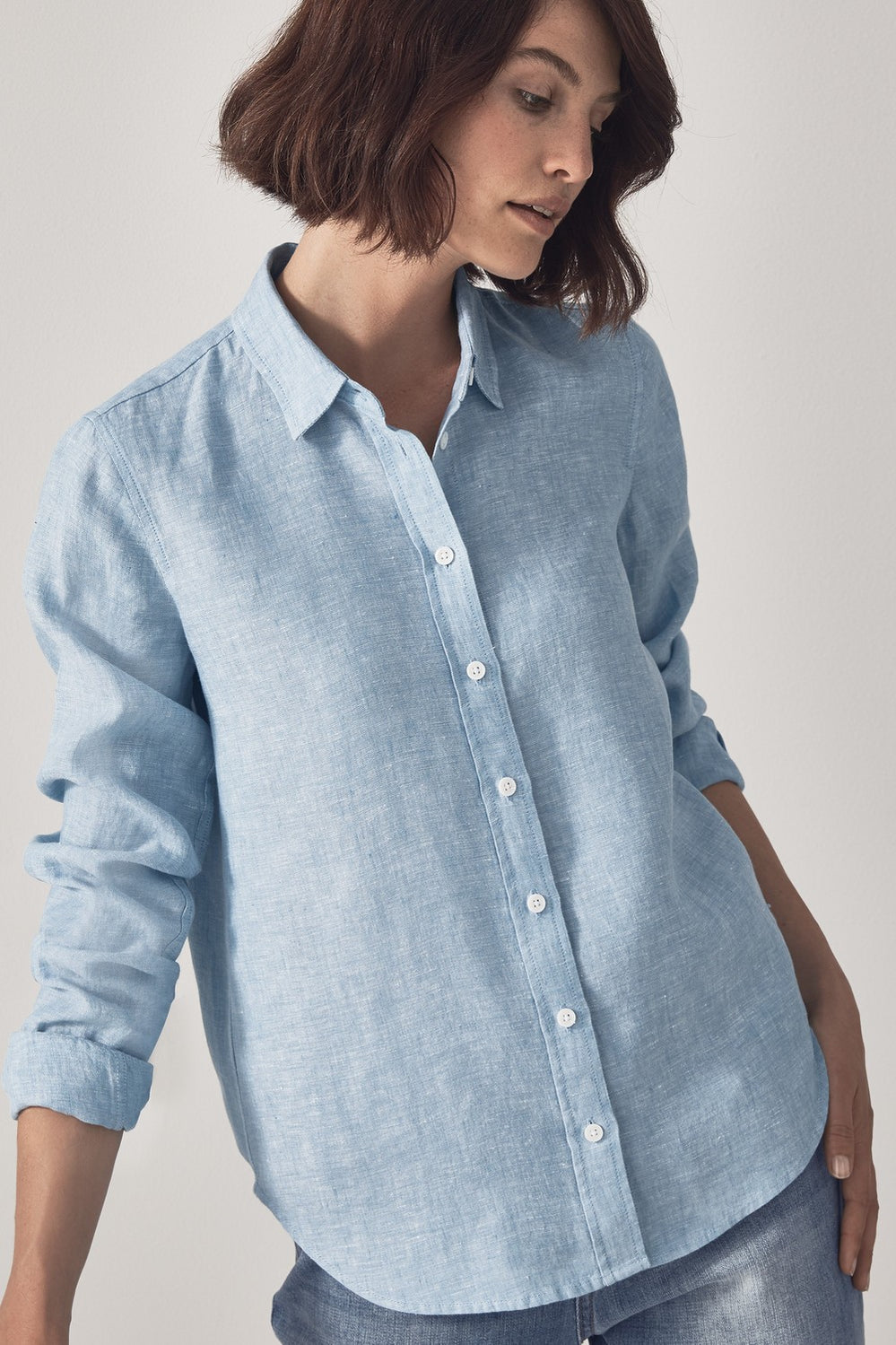 Linen Yarn Dyed Shirt