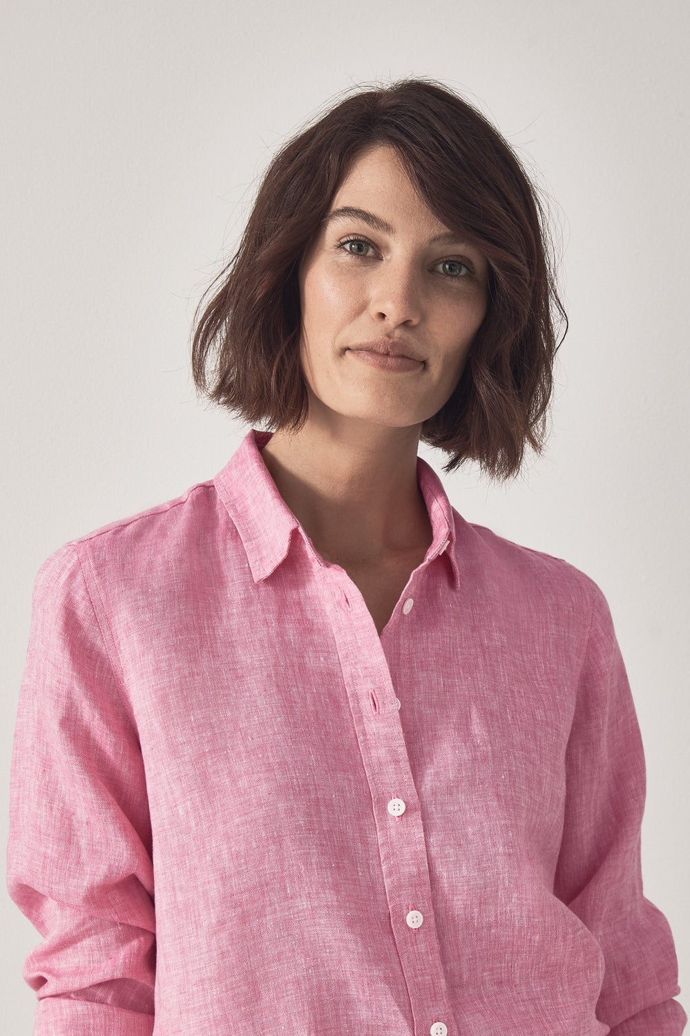 Linen Yarn Dyed Shirt