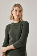 Cotton 3/4 Sleeve Knit