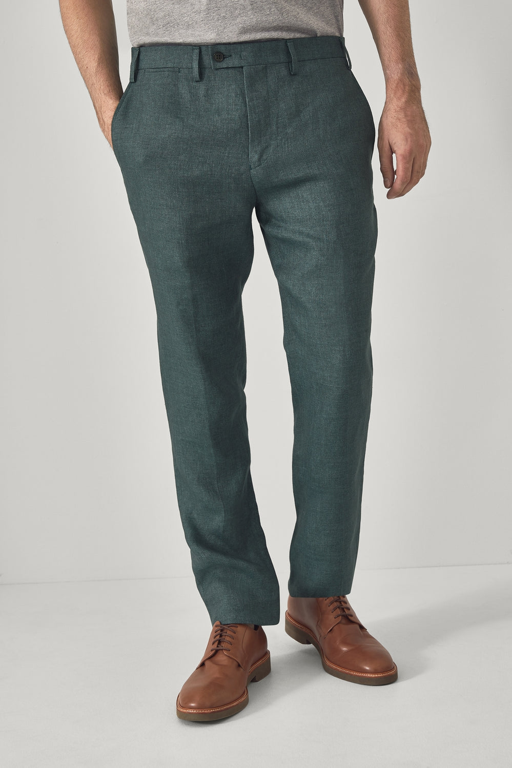 Regular Delave Irish Linen Trouser