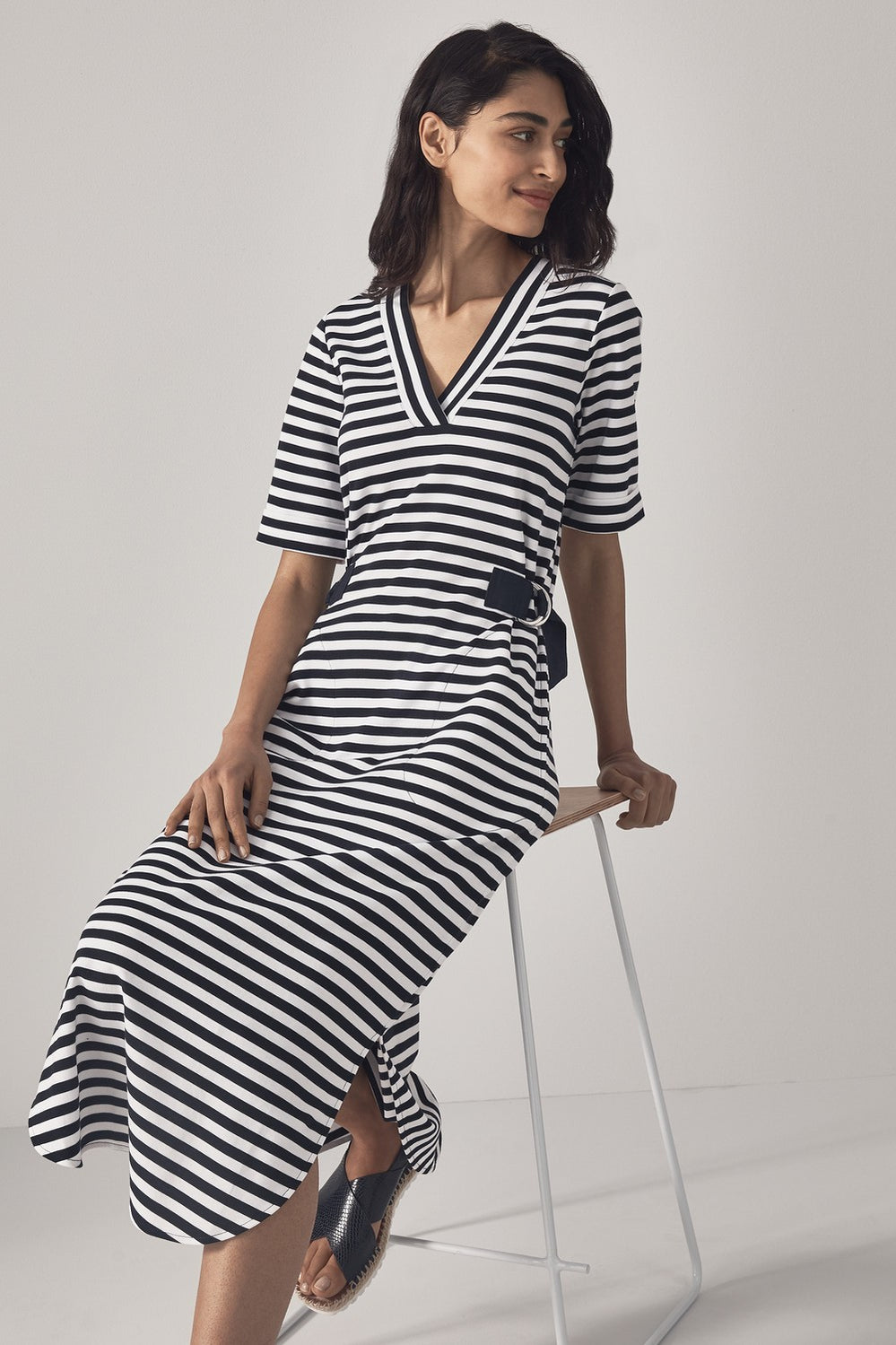Jersey Stripe Dress