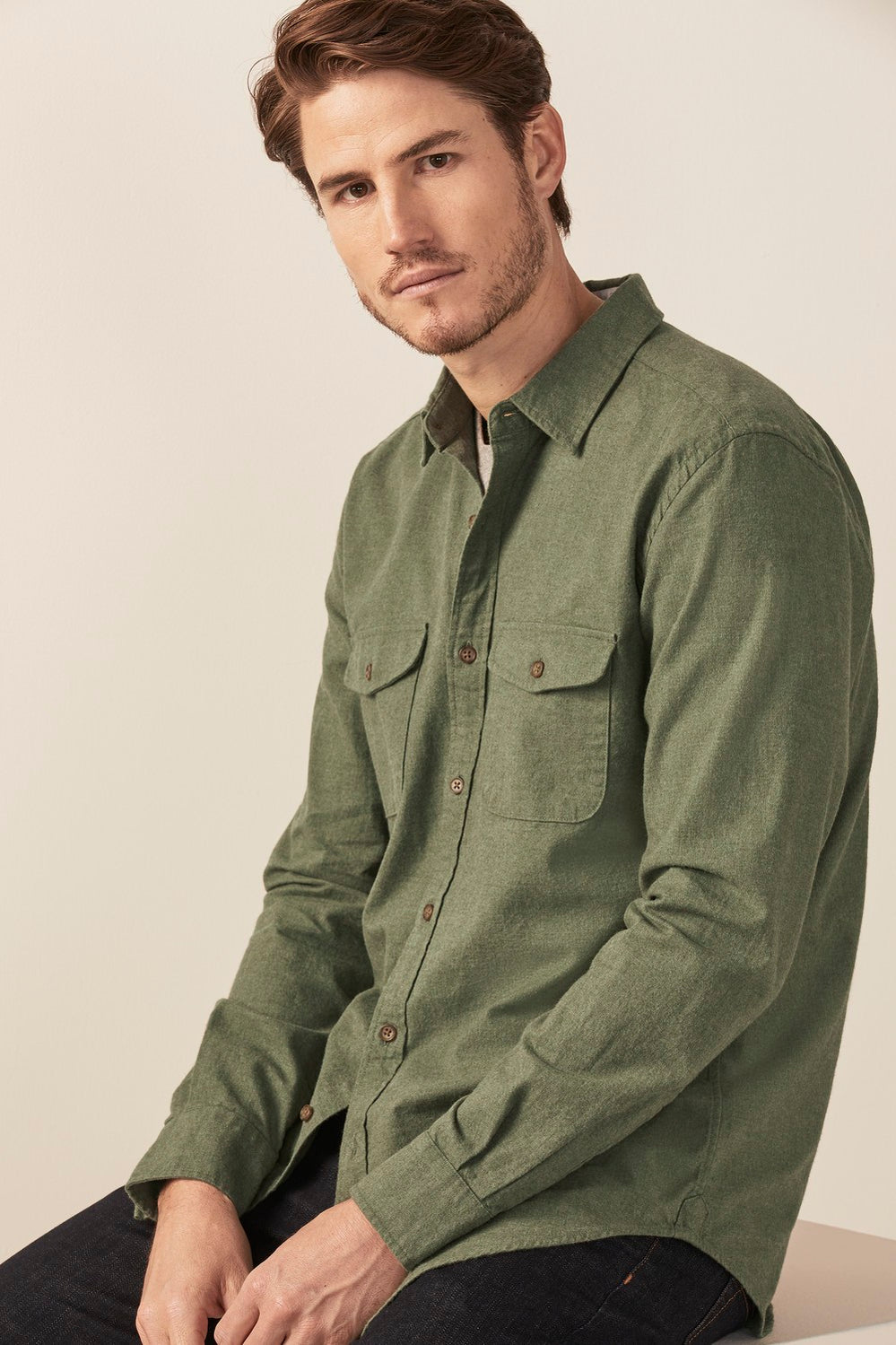 Marle Flannel Overshirt