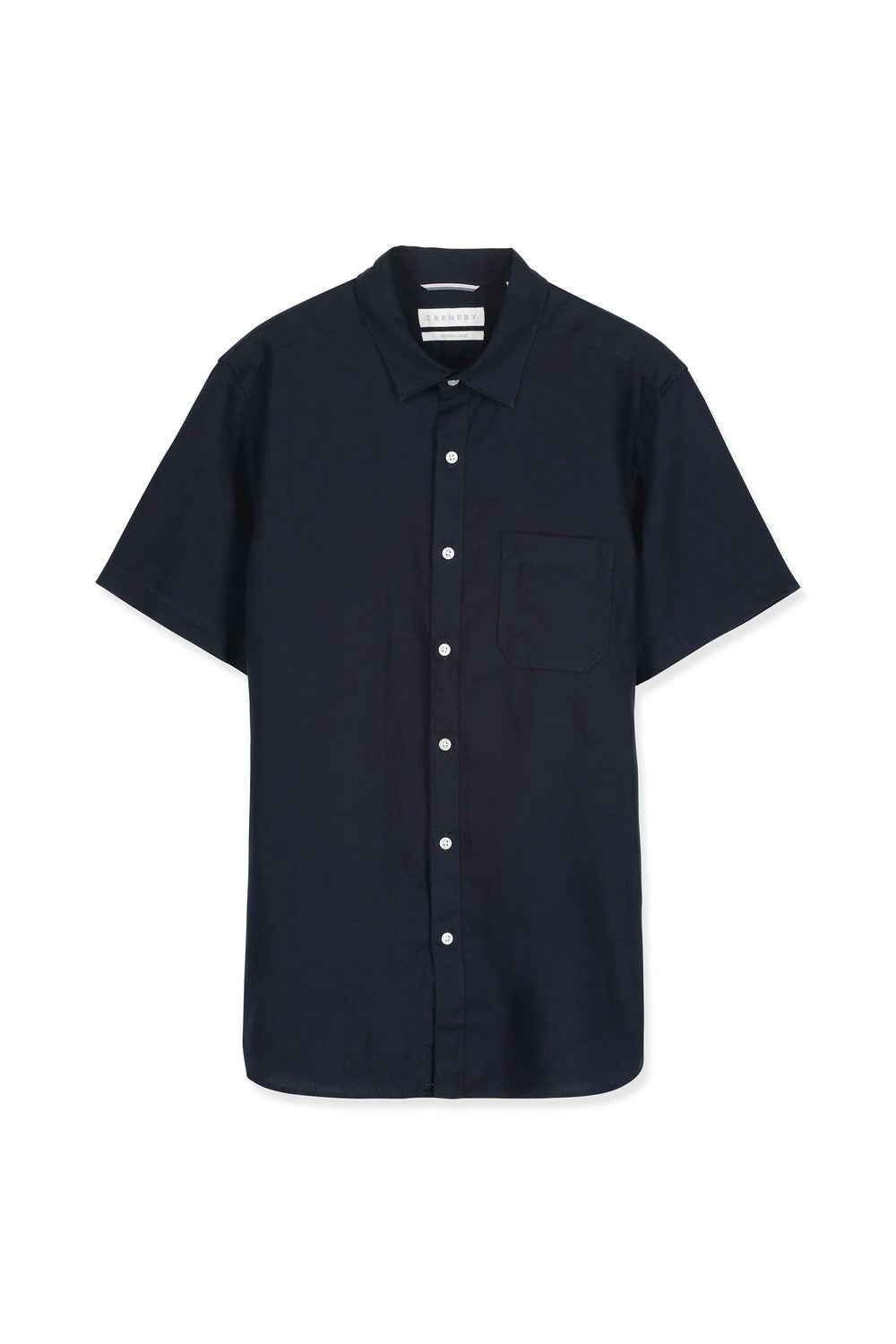 Regular Fit Linen Short Sleeve Shirt