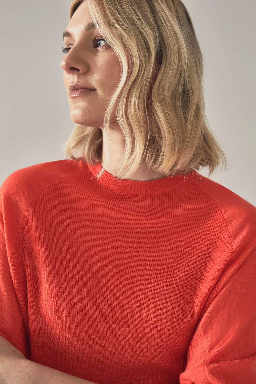 Merino Silk Wedge Knit