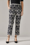 Etched Ikat Pull On Pant