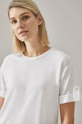 Tab Sleeve T-Shirt