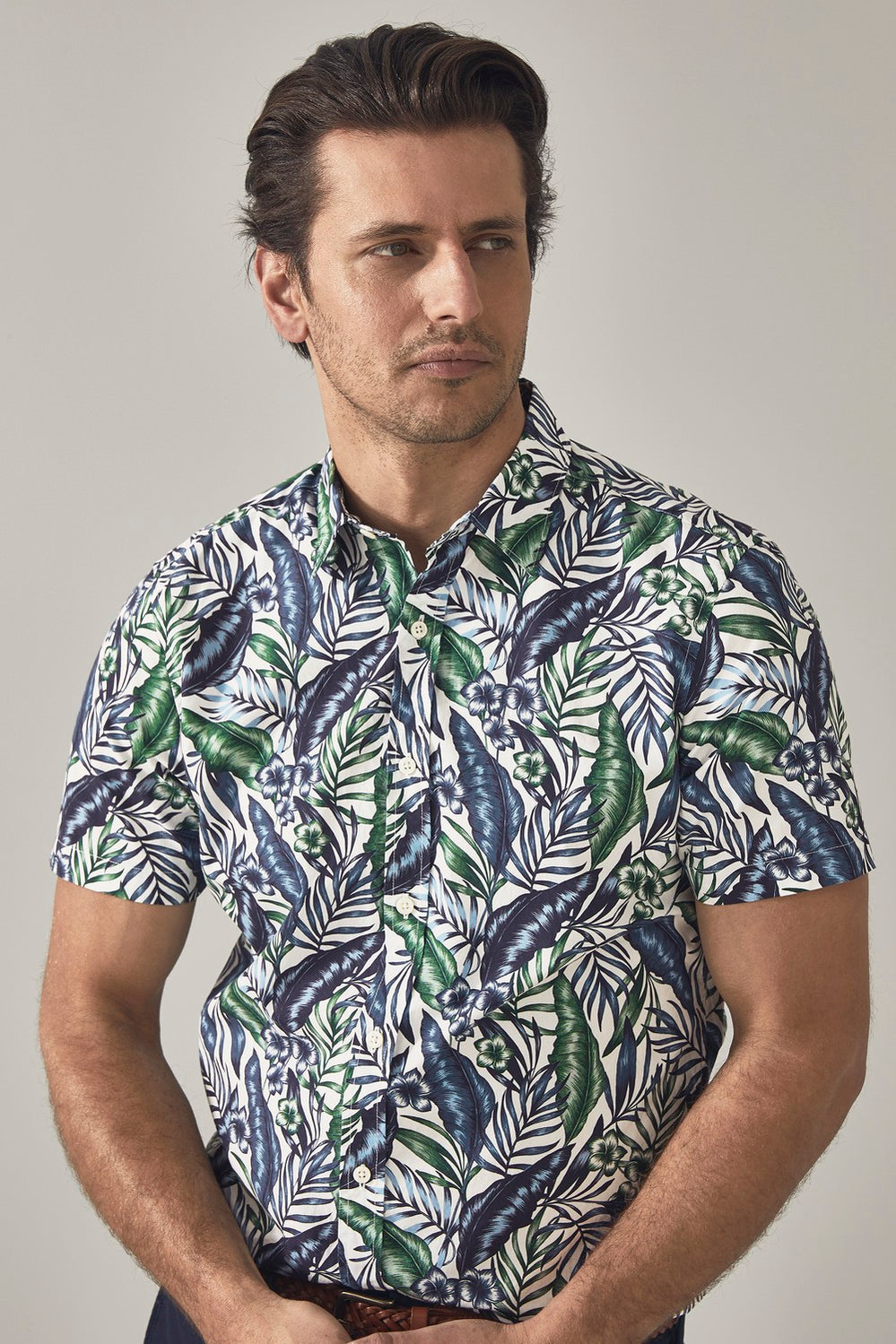 Etched Tropical Shirt