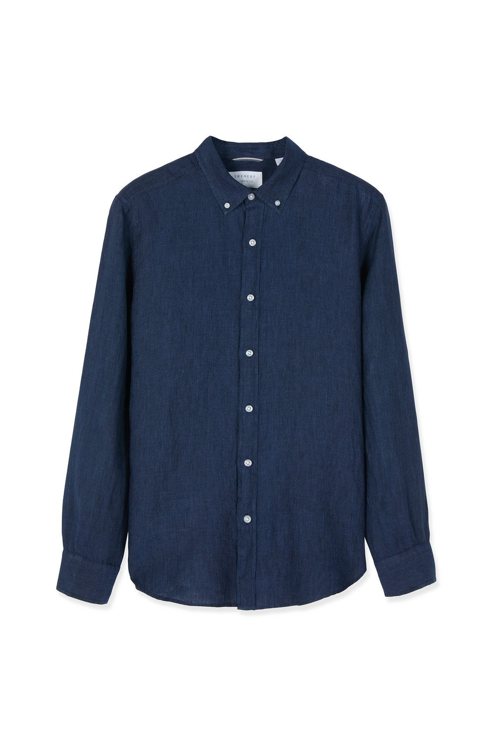 Tailored Fit Delave Linen Long Sleeve Shirt
