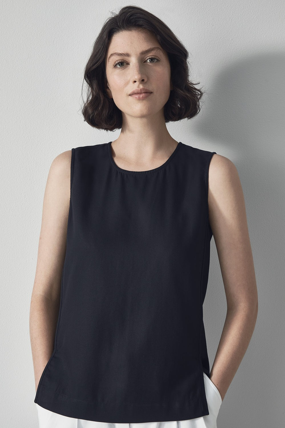 Dobby Weave Shell Top