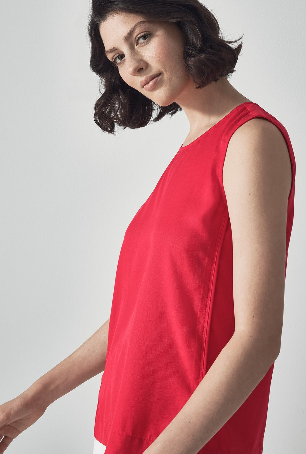 Dobby Weave Shell Top