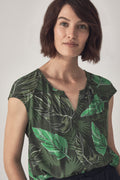 Bold Leaf Top