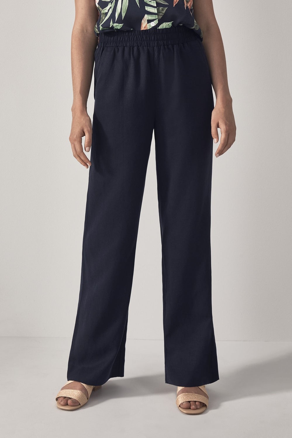 Pull On Wide Leg Pant