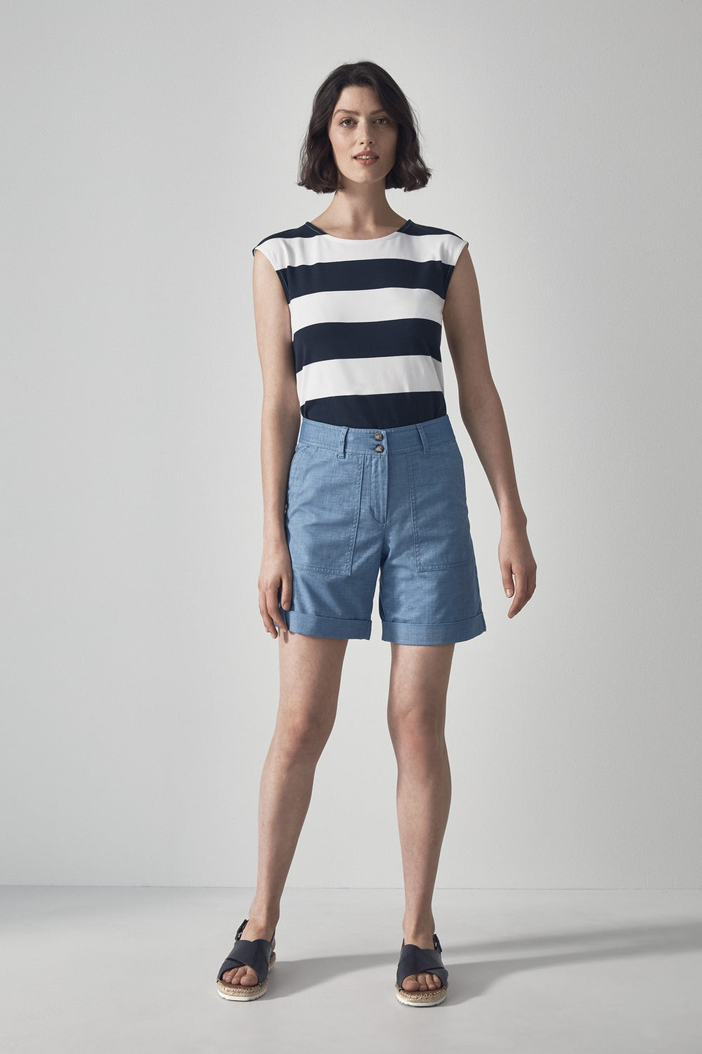 Stretch Cotton Short