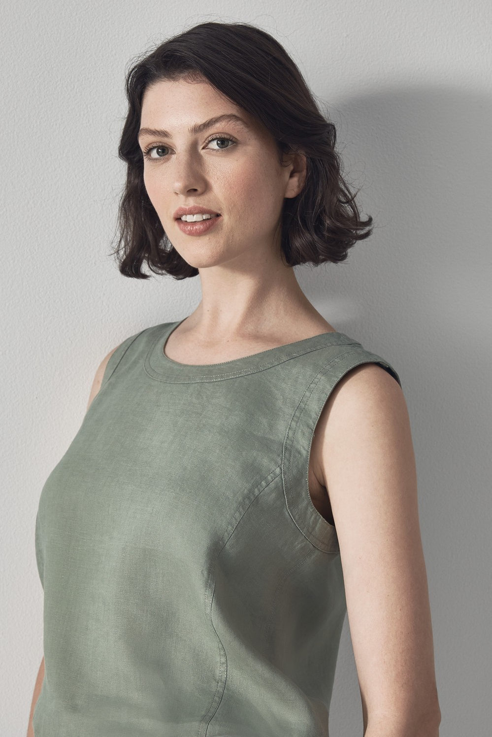 Linen Shell Top