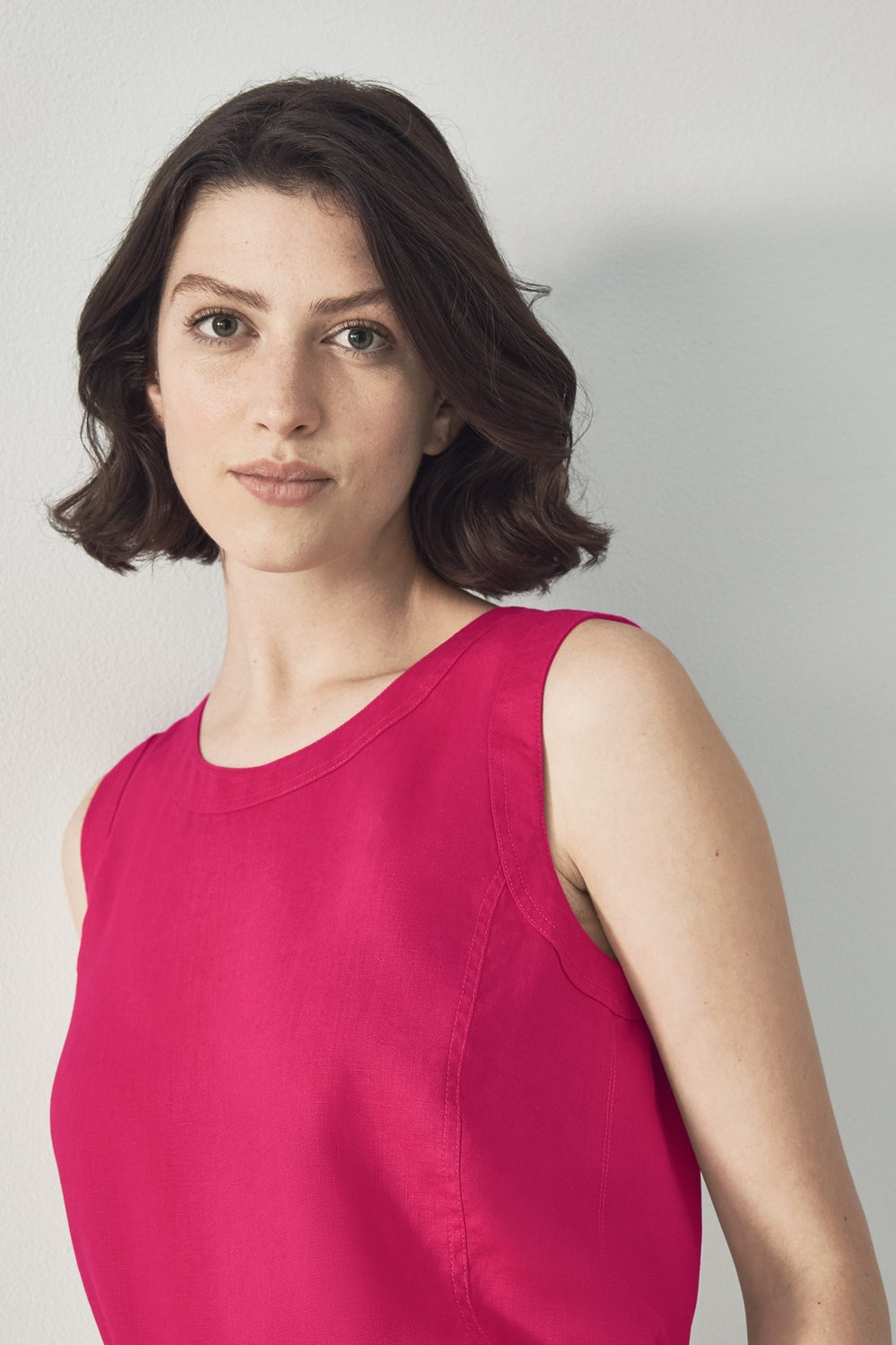 Linen Shell Top
