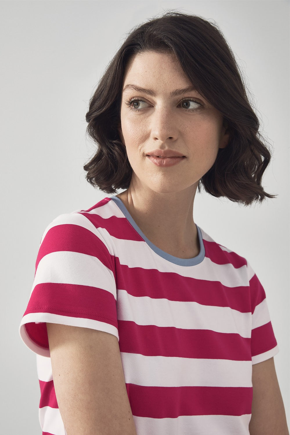 Cotton Stripe T-Shirt