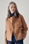 Merino Blend Relaxed Jacket