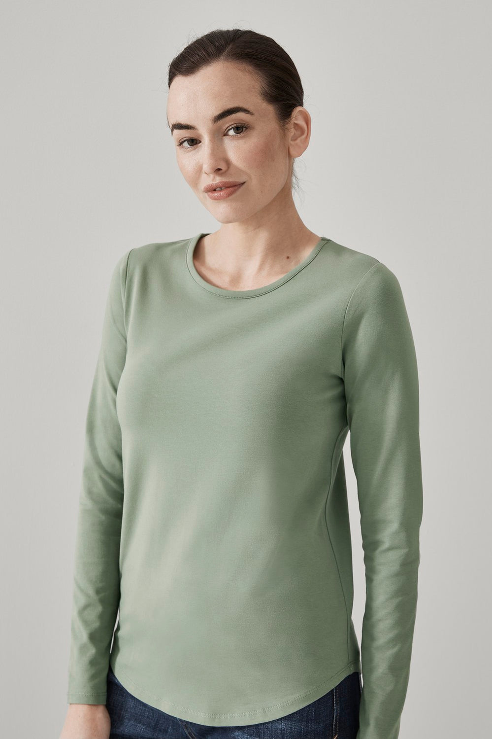 Cotton Long Sleeve T-Shirt