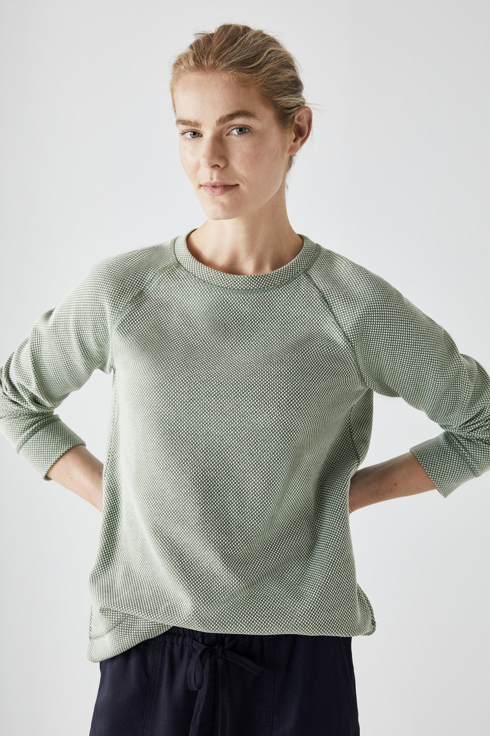 Dash Jacquard Sweat Top