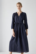 Linen Boho Dress