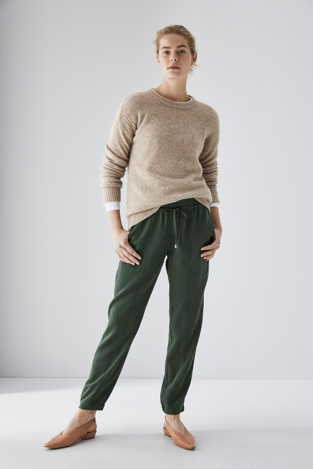 Pull On Cuffed Jogger