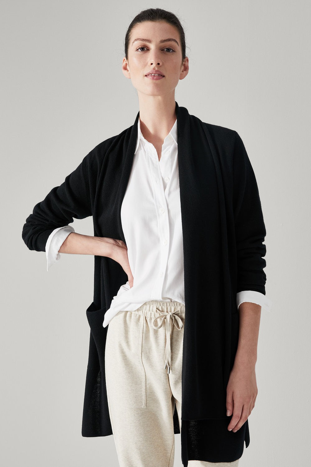 Merino Milano Longline Cardigan