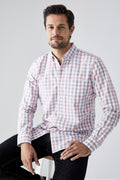 Fine Slub Check Shirt