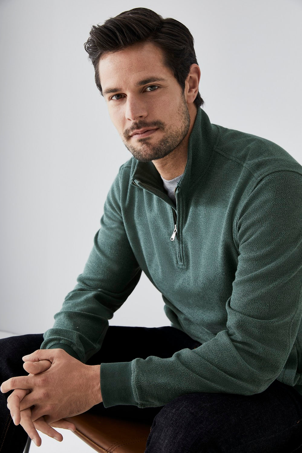 Half Zip Sweat