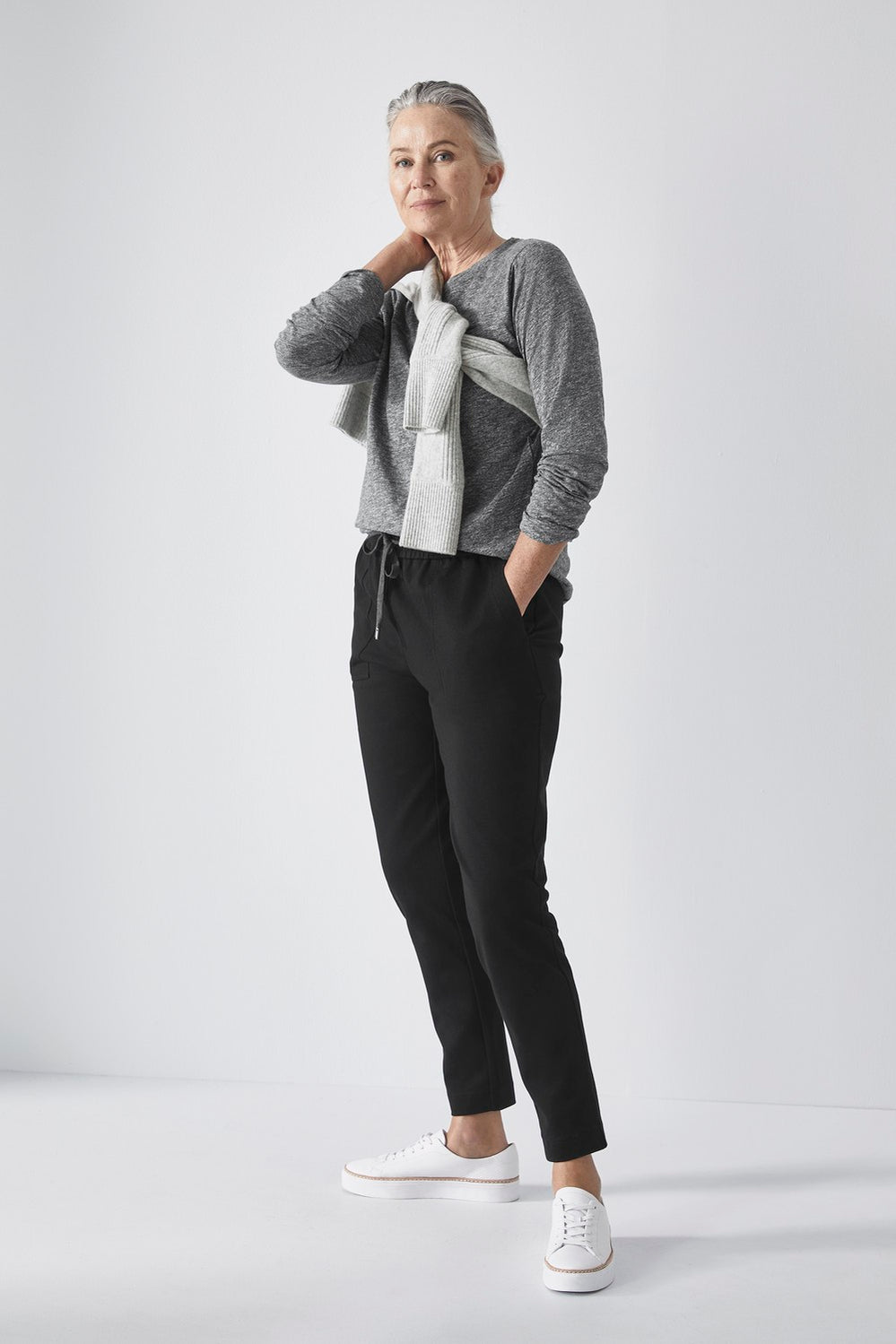 Cotton Stitch Detail T-Shirt