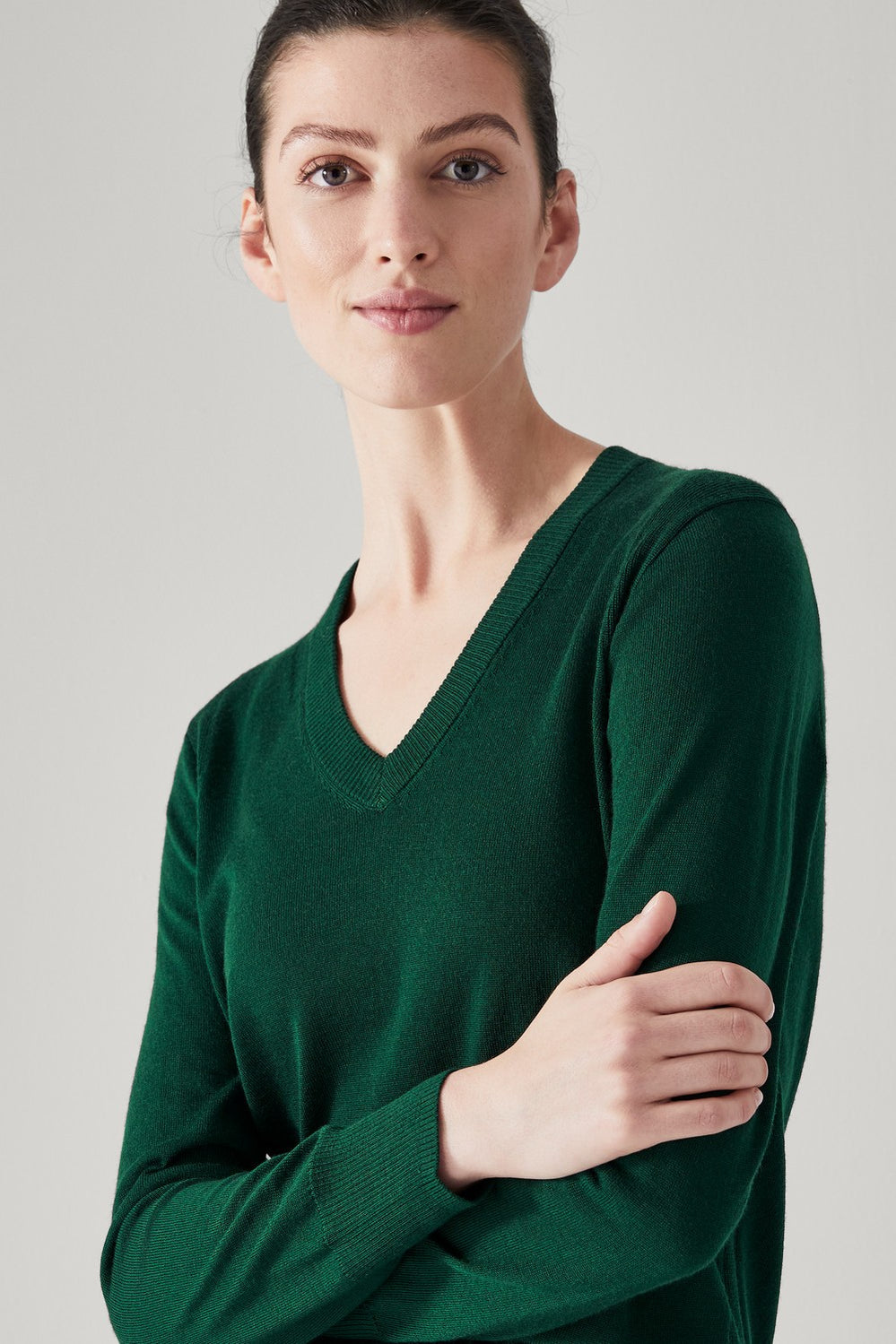 Merino V Neck Knit