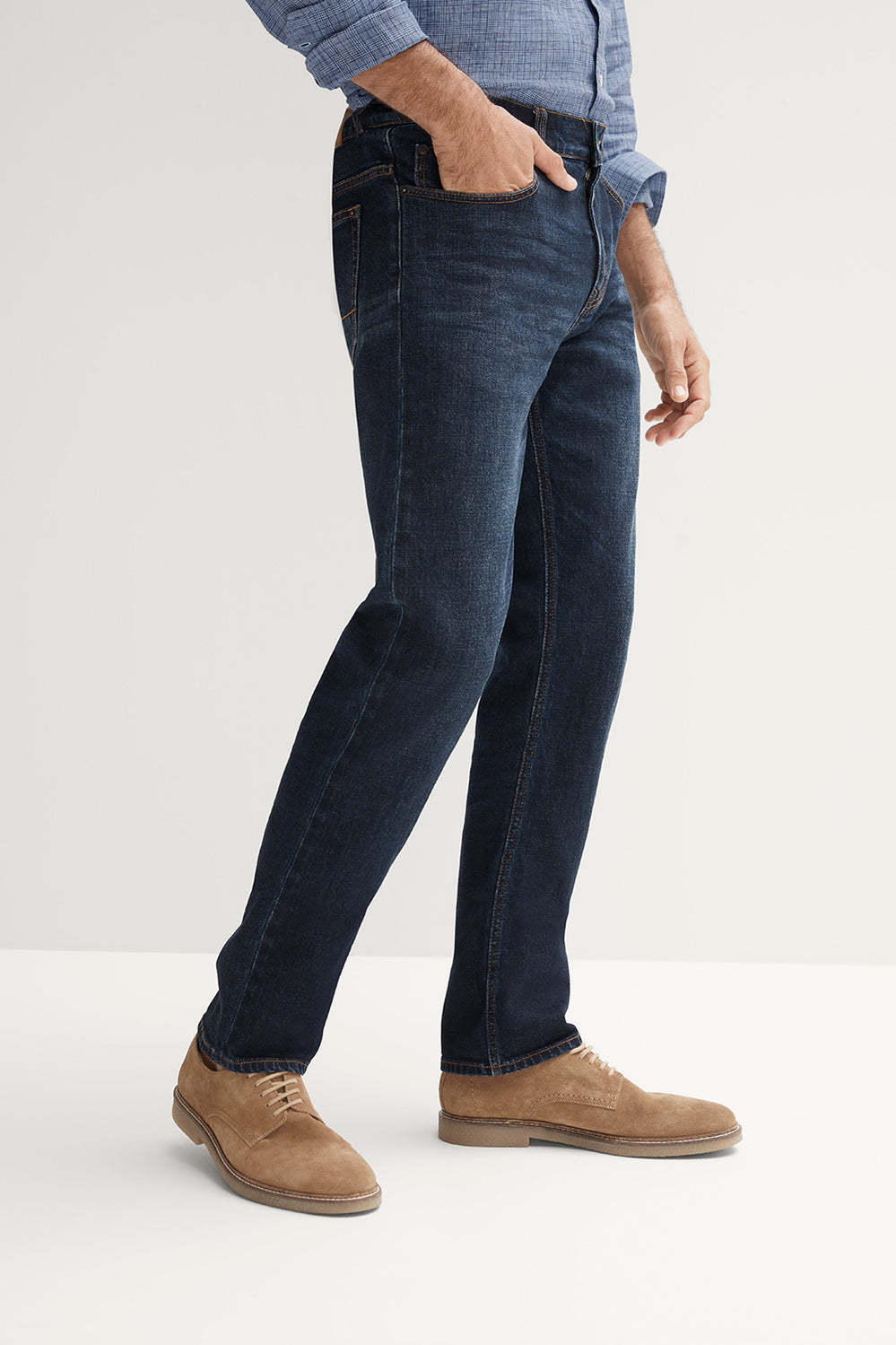 Slim Mid Wash Jean