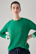 Pique Logo Sweat