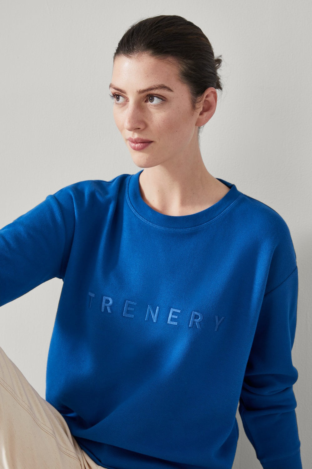 Pique Logo Sweat